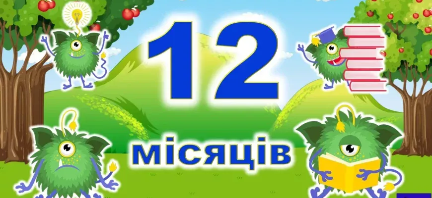Як вивчити 12 українських місяців